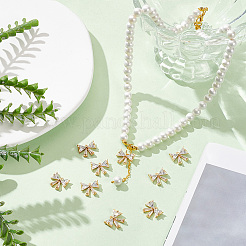 10 шт. подвески из латунного прозрачного кубического циркония KK-BC0013-69