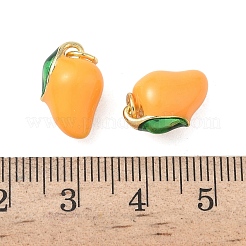 Латунь эмаль подвески&nbsp;KK-L256-44G-03