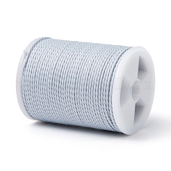 Круглый вощеный полиэфирный шнур YC-G006-01-1.0mm-33