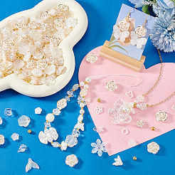 Прозрачные акриловые бусины OACR-PH0004-32A