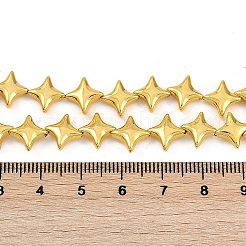 Гальванические нити из синтетических немагнитных гематитовых бусин G-C156-04G