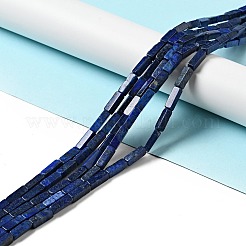 Нитки бусины из натурального ляписа-лазури&nbsp;X-G-I326-04