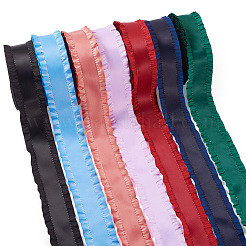 Лента из полиэстера с оборками&nbsp;OCOR-TAC0016-25F