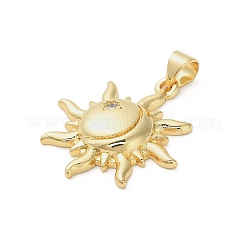 Латунные микро проложить кубического циркония подвески&nbsp;KK-L252-02G