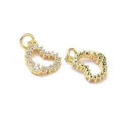 Латунные микро проложить кубического циркония подвески&nbsp;KK-I379-15G-03