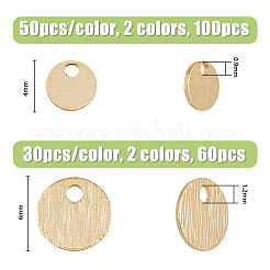 160шт 4 стильные латунные подвески&nbsp;KK-FH0006-03