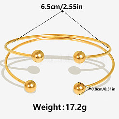 Стильные браслеты из нержавеющей стали 304 CR7463-2