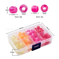 8 стиль акриловые европейские бусины MACR-YW0001-59B