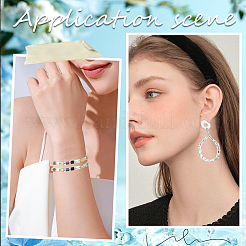 450 шт. 6 вида непрозрачных стеклянных бусин SEED-CN0001-24