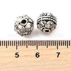 Сплавочные овальные бусины тибетского стиля &nbsp;TIBE-L008-40AS