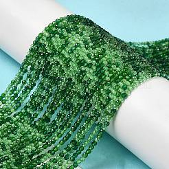 Прозрачные стеклянные бусины&nbsp;X-GLAA-H027-01G