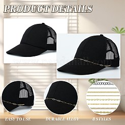 8 шт. 304 нержавеющая сталь HJEW-SW00145