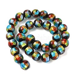 Handmade стеклянные бусины фольги&nbsp;LAMP-K039-37C