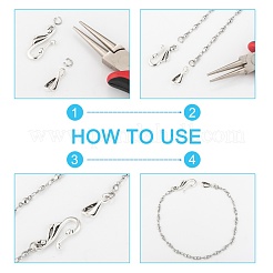 Тибетский стиль старинное серебро крыло крюк и глаз застежками X-LF1157Y