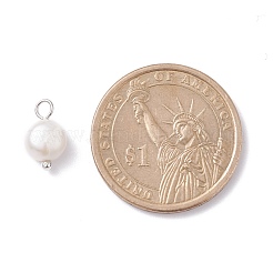 Подвески из натурального пресноводного жемчуга X-PALLOY-JF01099-03