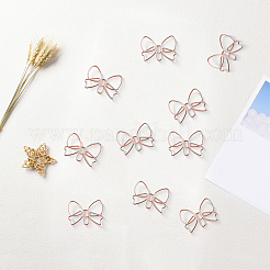 100шт железная скрепка&nbsp;AJEW-CP0009-60RG