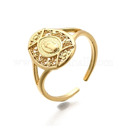 Латунные манжеты для женщин&nbsp;LS-RJEW-U051-03B-G