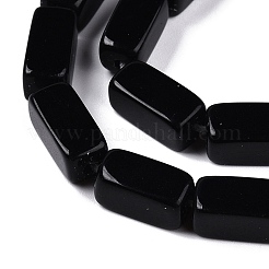 Природные обсидиана бисер нитей&nbsp;X-G-Q974-10-1