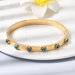 Шарнирные браслеты из нержавеющей стали 304&nbsp;BJEW-D408-23G