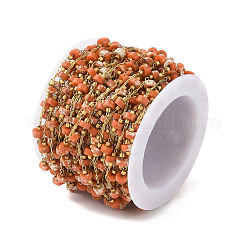 Ионное покрытие (ip) цепи из нержавеющей стали 304 AJEW-Q150-08G-06