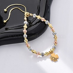 Браслеты из латуни BJEW-C090-02G-C