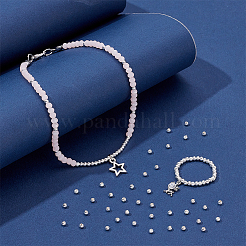 100шт 925 бусины из стерлингового серебра&nbsp;STER-PH0003-61B