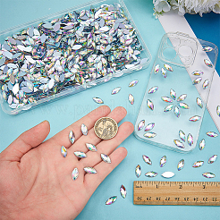 800 шт. имитация тайваньских акриловых кабошонов со стразами GACR-FG0001-14