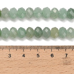 Естественный зеленый авантюрин бисер нитей&nbsp;G-Z111-A04-01