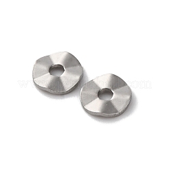 Волнистые разделительные бусины из нержавеющей стали 304&nbsp;STAS-H216-65P