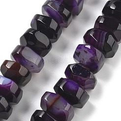 Природный агат бисер нитей G-K392-A08