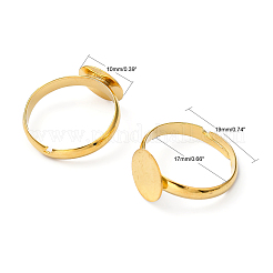 Латунная фурнитура для кольца EC022-G