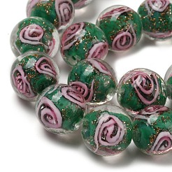 Ручной золотой песок бусины бисер нитей LAMP-OC0001-53B