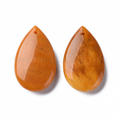 Естественный желтый нефрит подвески&nbsp;G-N0326-86