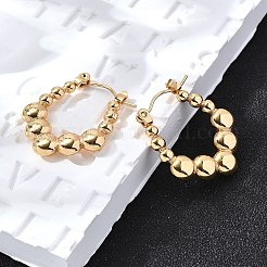 Серьги-кольца из нержавеющей стали 304 для женщин&nbsp;EJEW-L296-073G