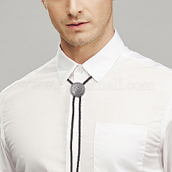 2шт. Галстук-боло из искусственной кожи 2 цветов NJEW-AN0001-61