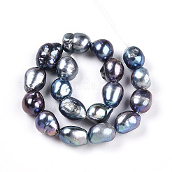 Нити из натурального культивированного пресноводного жемчуга PEAR-N014-08K-01