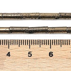 Гальванические бусины из натуральной лавы&nbsp;G-K388-03A-07