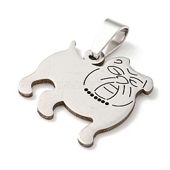 Подвески из нержавеющей стали 304&nbsp;STAS-NH0001-01B-P