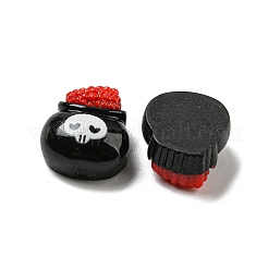 Кабошоны из смолы на тему Хэллоуина RESI-C050-01K