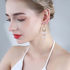 Серьги из перламутровой жемчужины JE964A