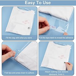 7 рулон 7 вида бумажных самоклеящихся этикеток для одежды с наклейками в рулонах DIY-OC0004-34