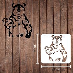 Пластиковые многоразовые шаблоны трафаретов для рисования DIY-WH0172-140