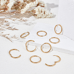 12 пара сережек-колец Huggie Hoop из нержавеющей стали 304&nbsp;EJEW-UN0003-14