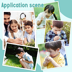 120 шт. пластиковая лупа&nbsp;AJEW-WA0001-04