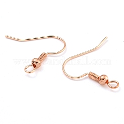 Латунные крючки для сережек KK-Q362-RG-NF