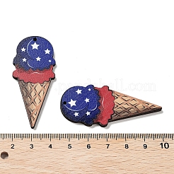 Большие деревянные подвески WOOD-D028-01R