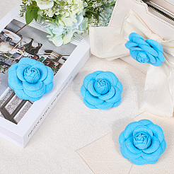 4 шт. тканевая брошь-булавка «Камелия» JEWB-CN0001-03A