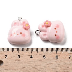 Подвески из непрозрачной смолы RESI-R444-05H