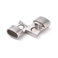 Магнитные застежки для ожерелий из нержавеющей стали 304 STAS-O035-11B