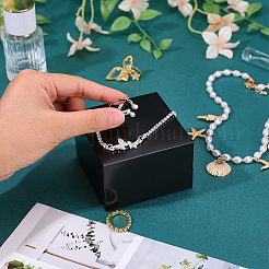 Выставочные тумбы из окрашенного в процессе выпечки дерева&nbsp;AJEW-WH20033-141B-02